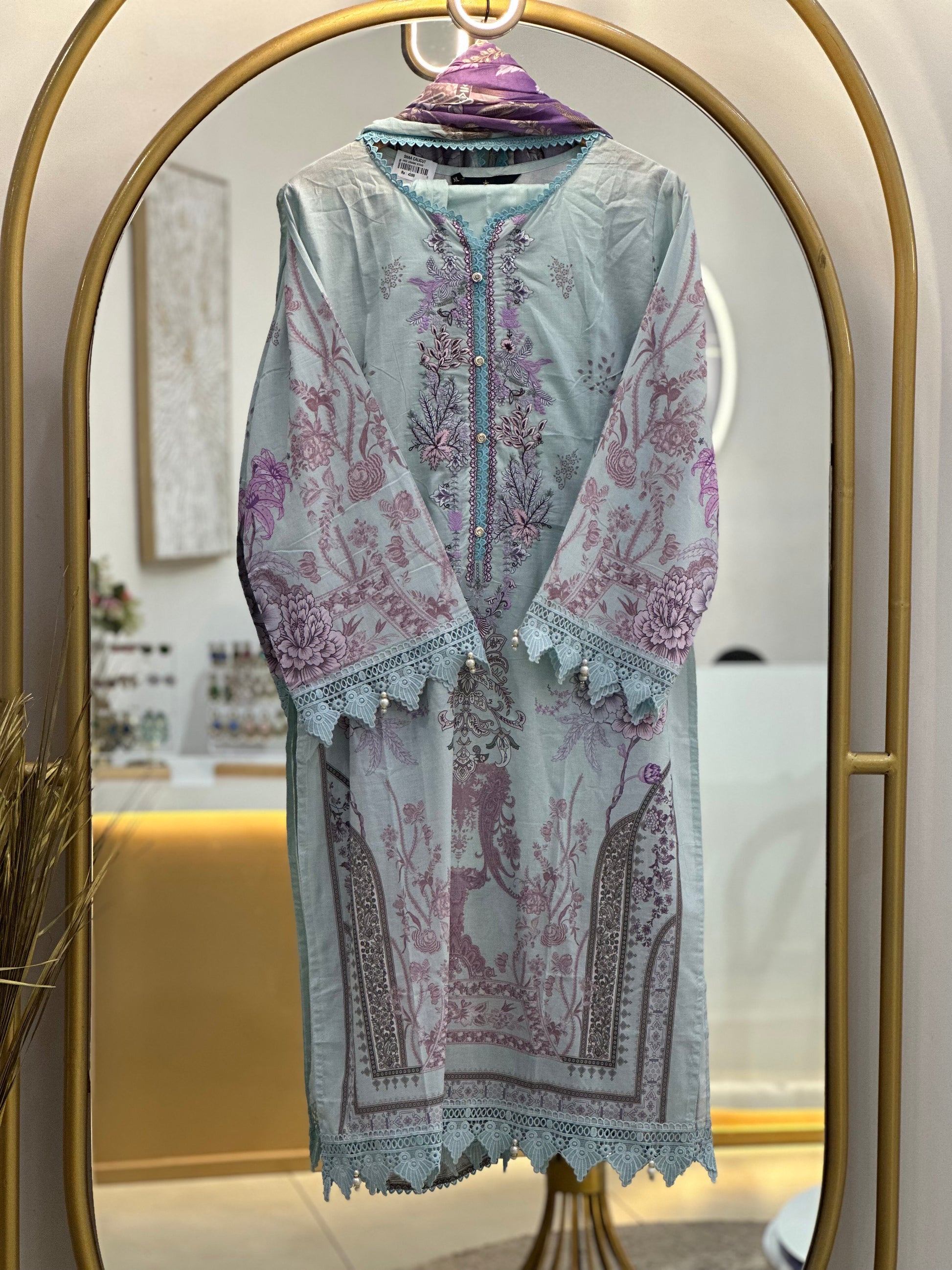 JADE URBANE Stitched Lawn