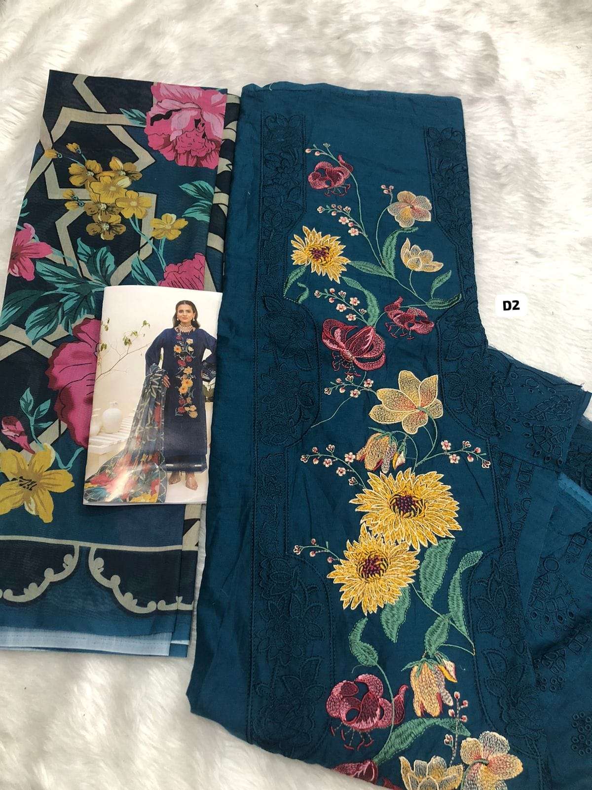 Cotton Unstitched Suit