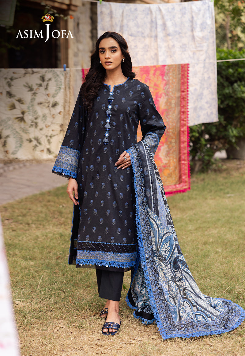 ASIM JOFA PRINTED LAWN 3 PC