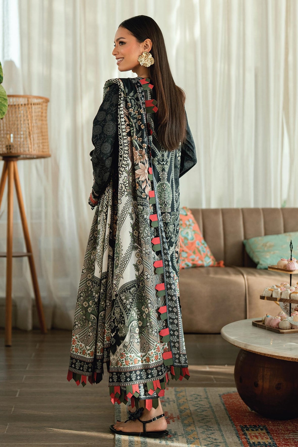 Jade Urbane Lawn Prints Unstitched