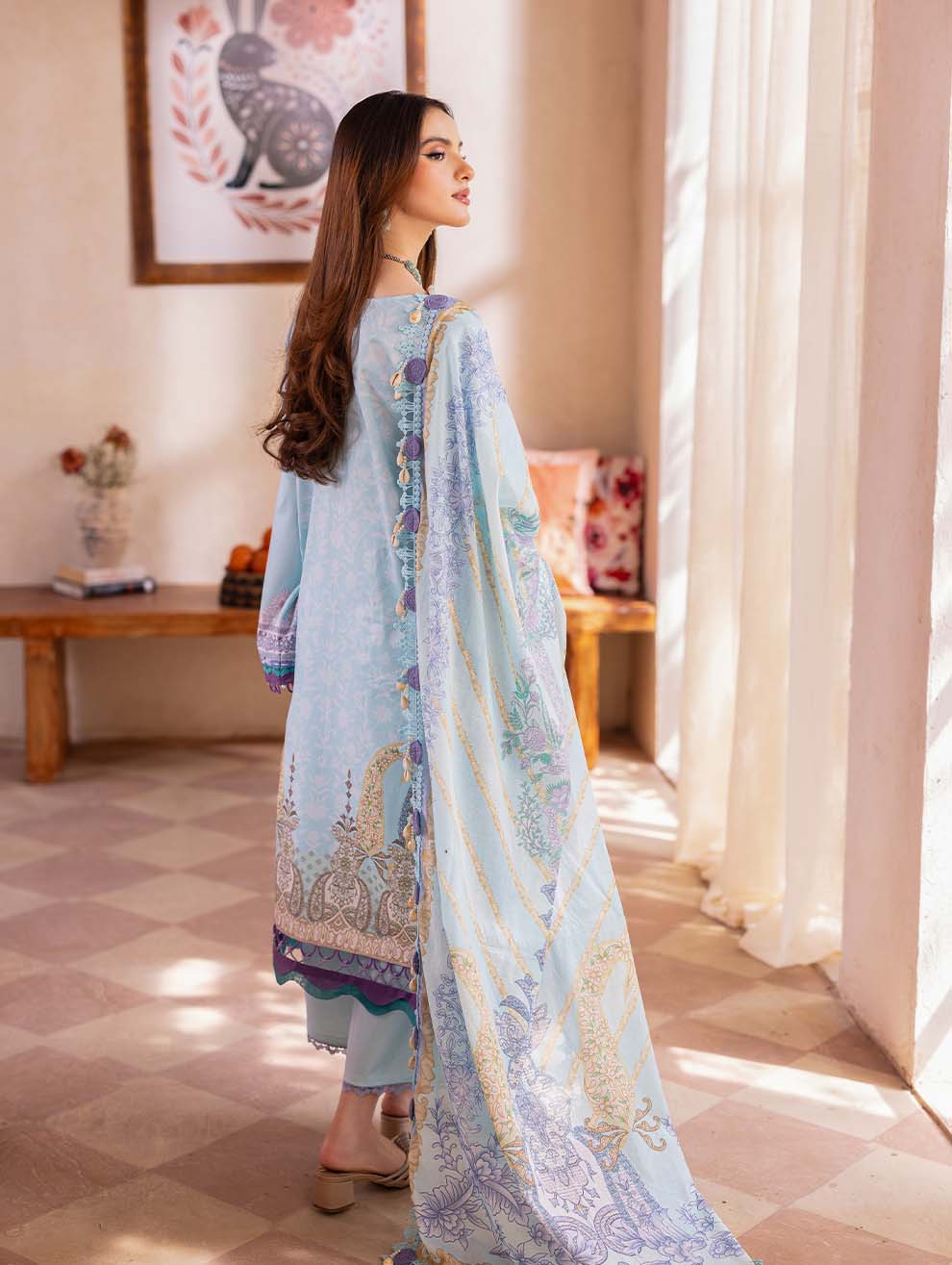 JADE URBANE Digital Printed Lawn -Unstitched