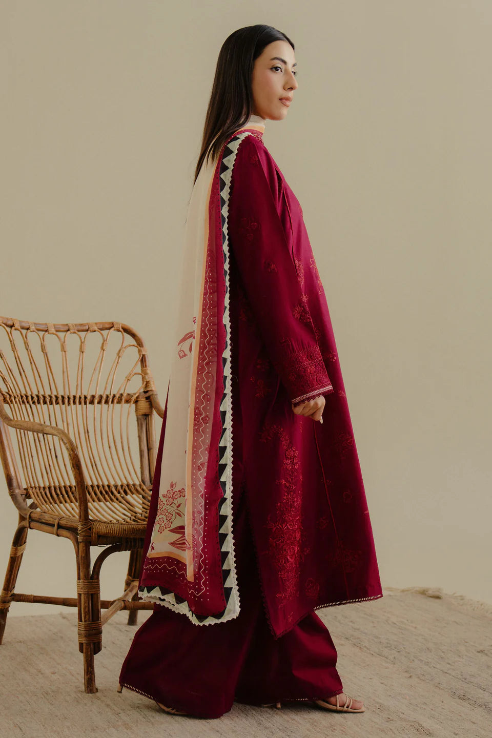 COCO Embroidered Lawn BY ZARA SHAHJAHAN