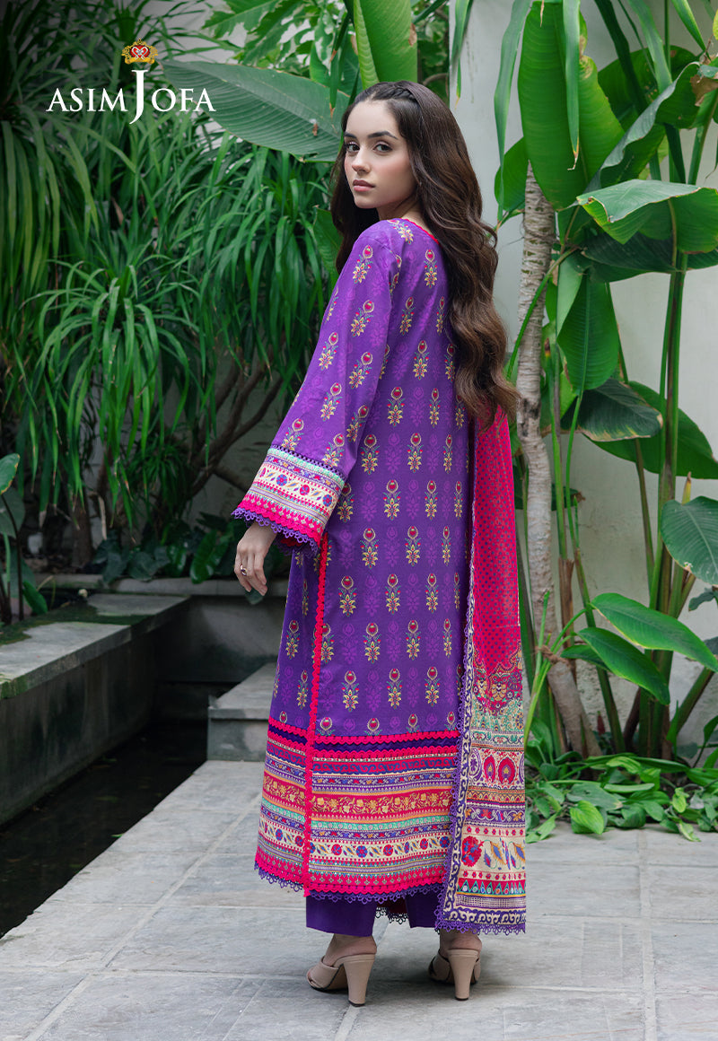 ASIM JOFA PRINTED LAWN 3 PC
