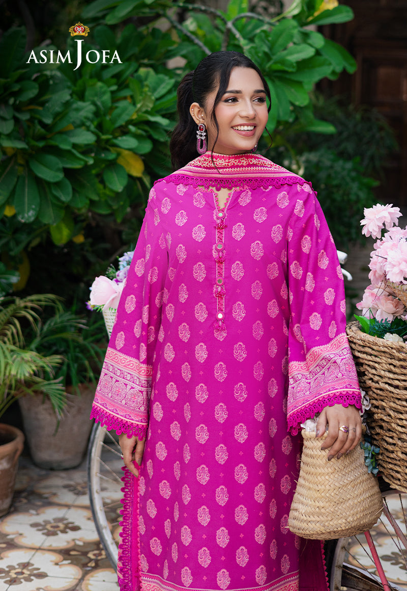 ASIM JOFA PRINTED LAWN 3 PC