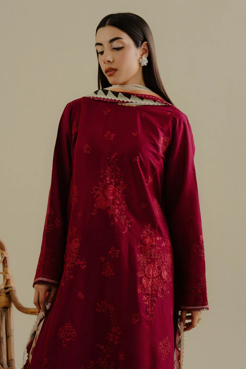 COCO Embroidered Lawn BY ZARA SHAHJAHAN
