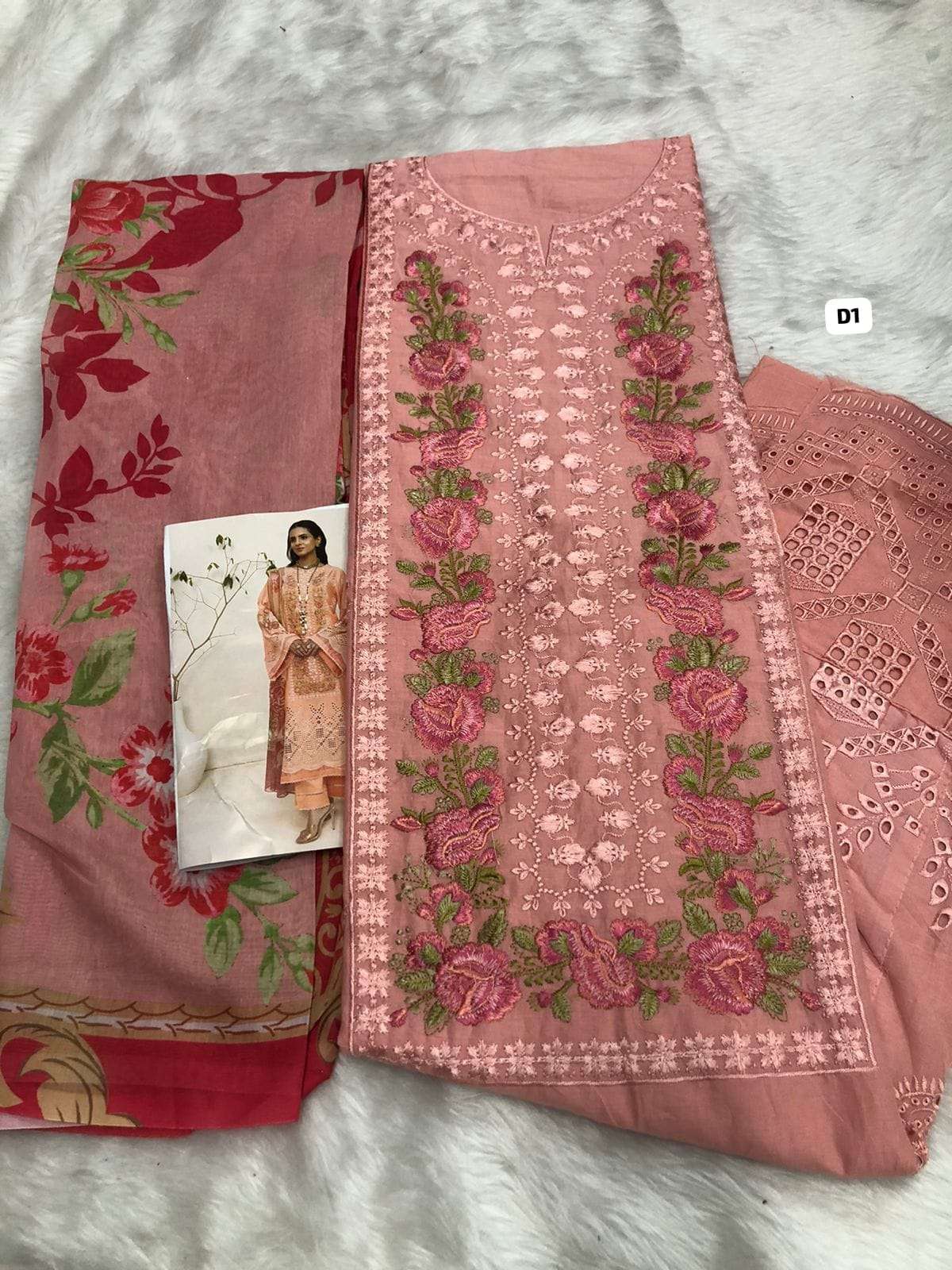 Cotton Unstitched Suit