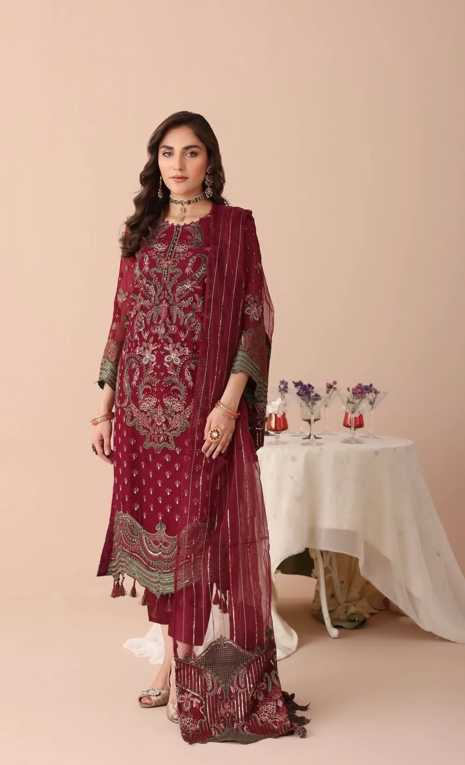 Party wear-Bala Tawakkal Stitched