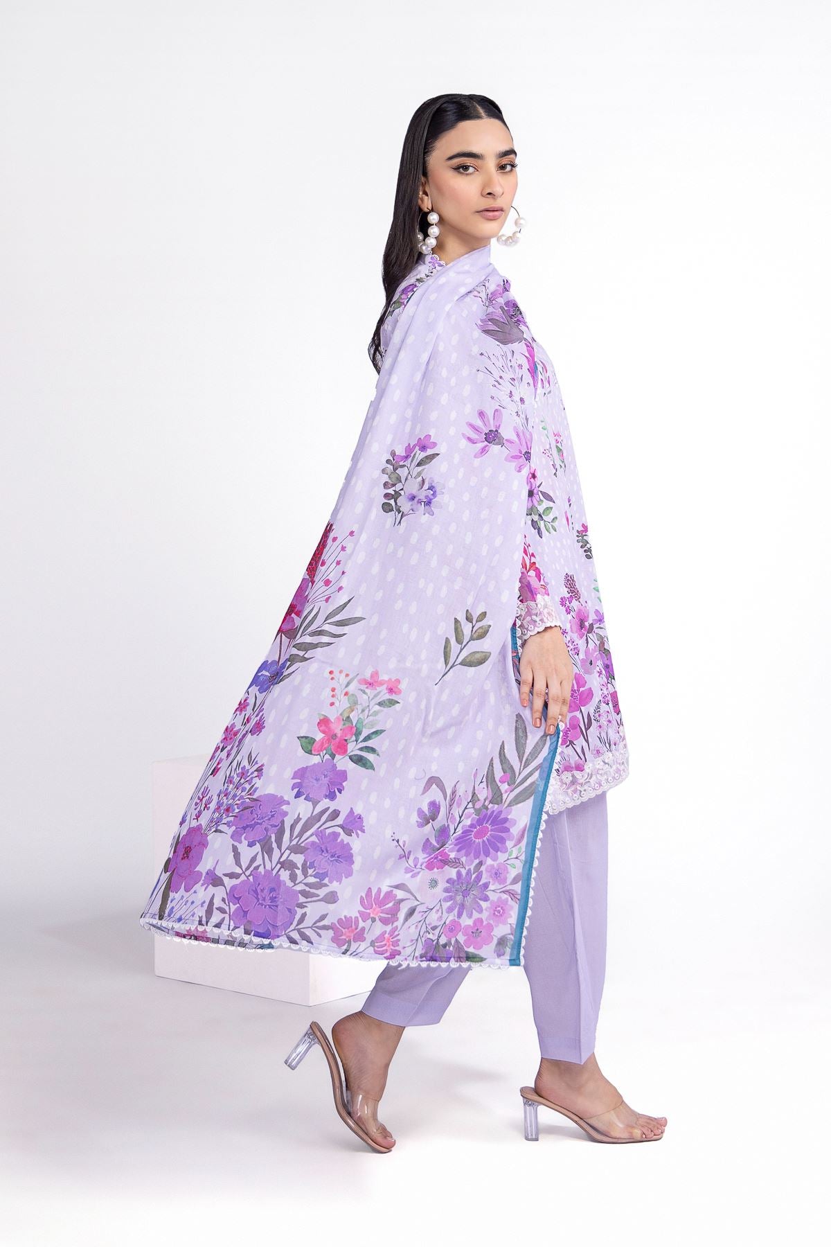 KHAADI EMBROIDERED UNSTITCHED