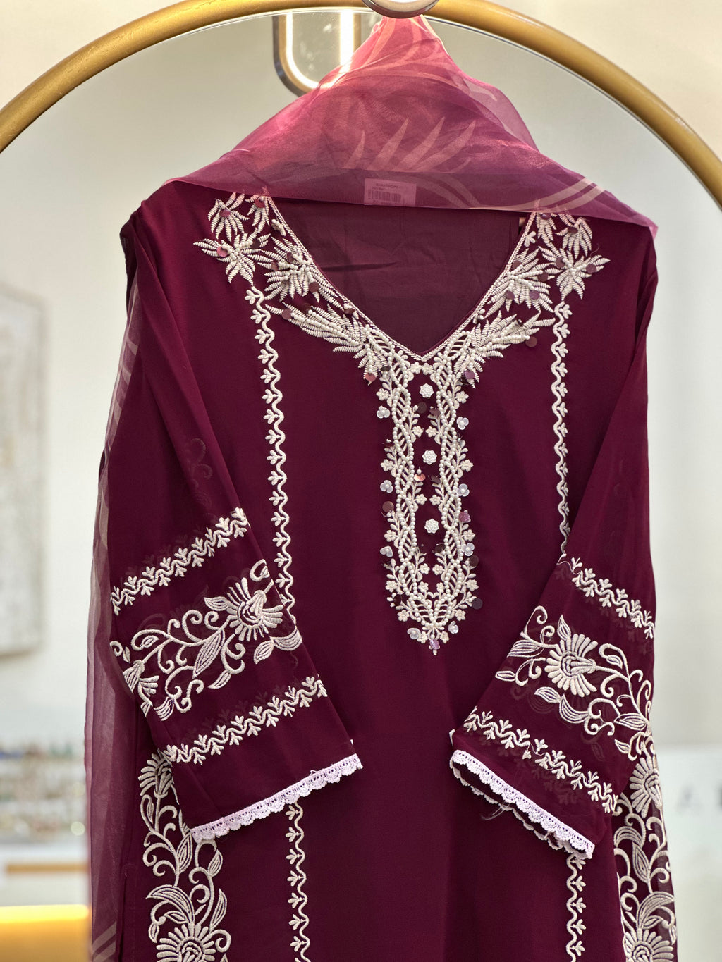 Georgette Partywear Stitched