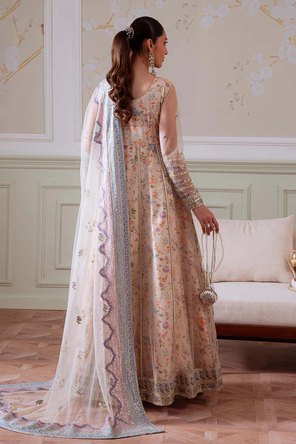 Nureh Elanora Embroidered Luxury Organza Unstitched