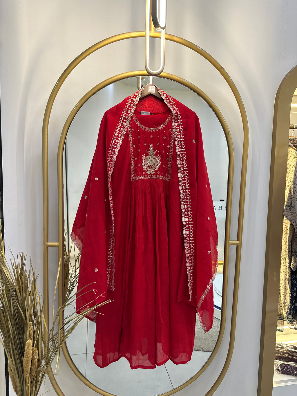 Crepe Silk Stitched Suit
