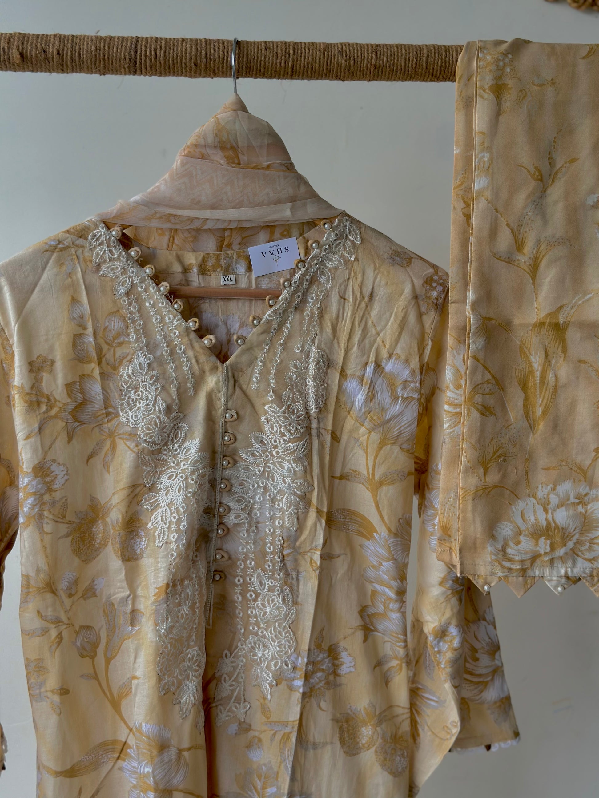 COTTON STITCHED SUIT