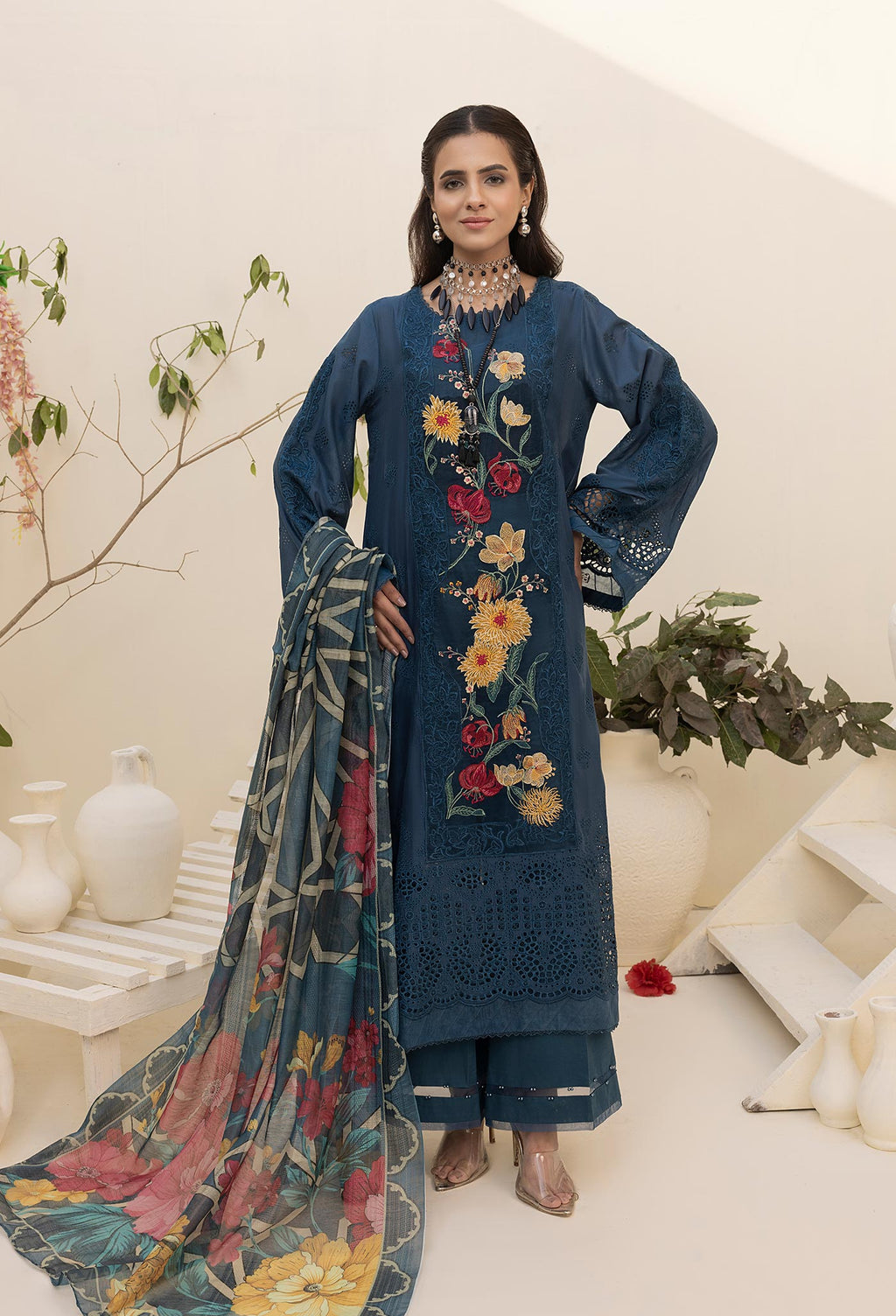 Cotton Unstitched Suit