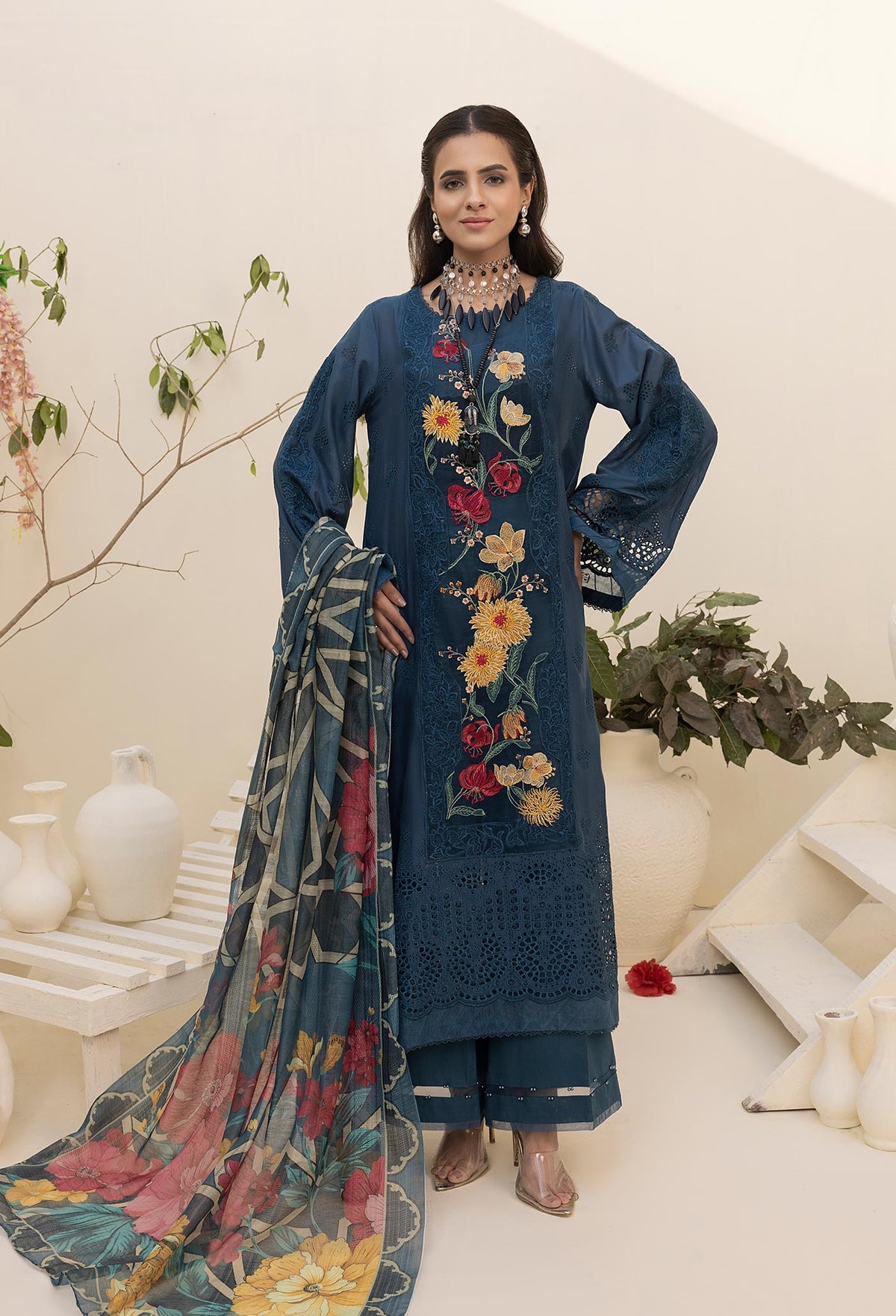 Cotton Unstitched Suit