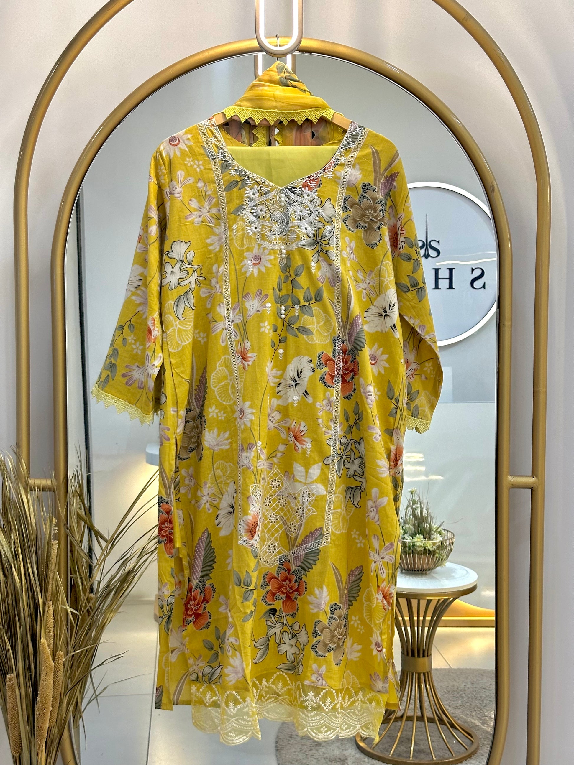 COTTON STITCHED SUIT