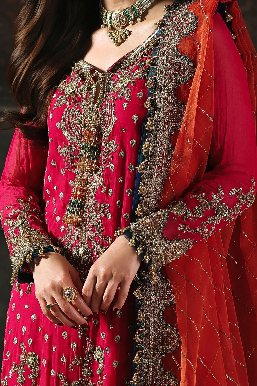 Charizma Luxury Chiffon|Unstitched