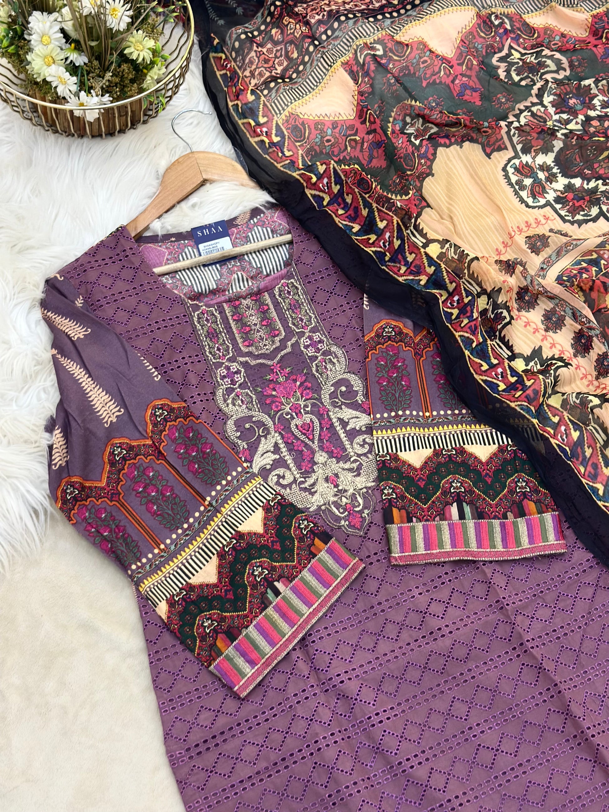 Adan Libas Stitched Suit