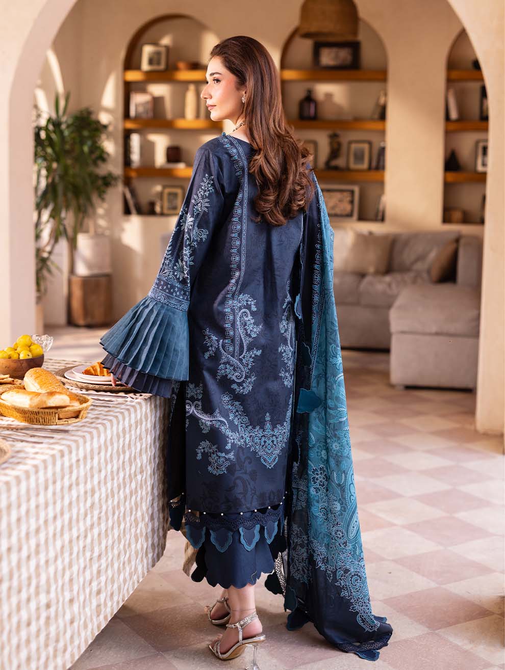 JADE URBANE Digital Printed Lawn- Unstitched