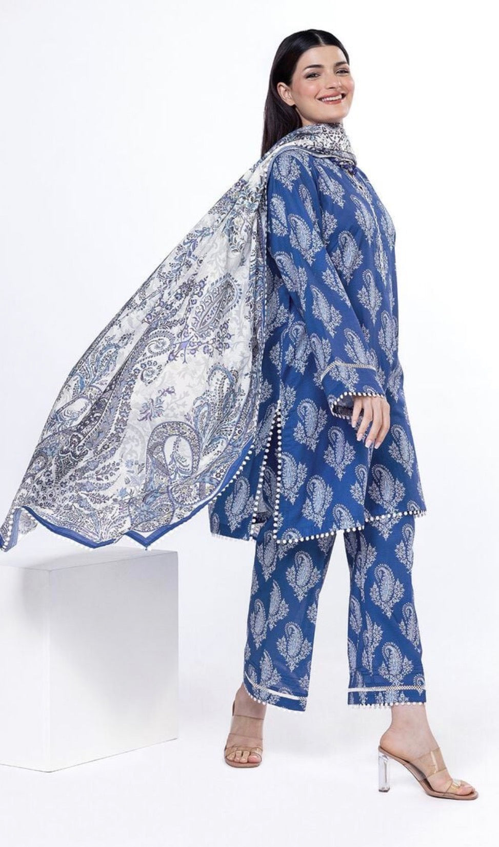 KHAADI Printed Unstitched