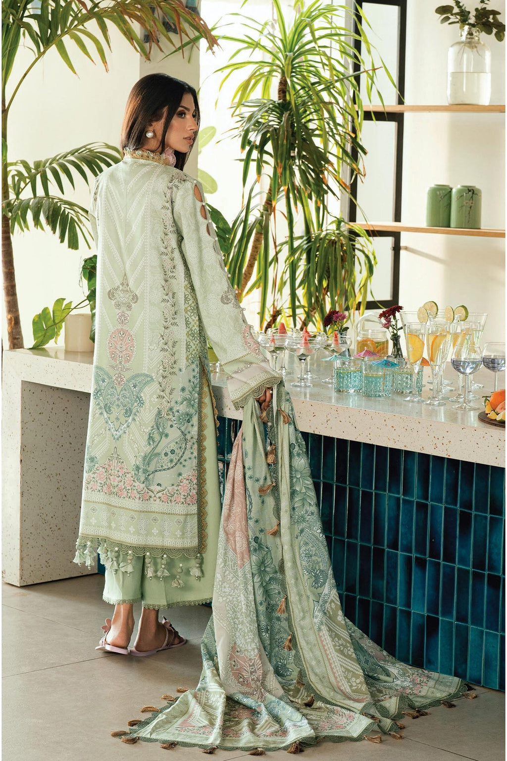 Jade Urbane Lawn Prints Unstitched