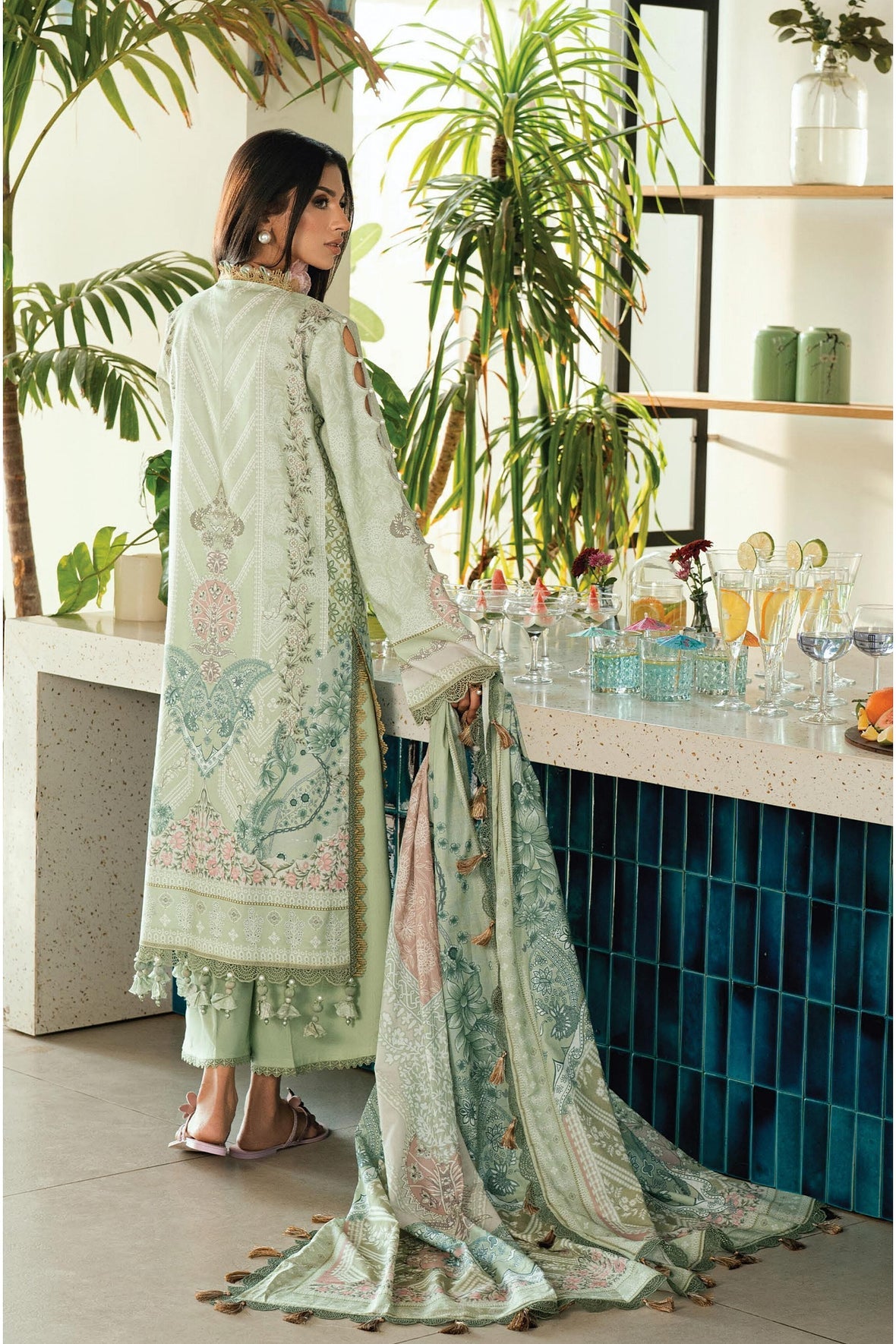 Jade Urbane Lawn Prints Unstitched