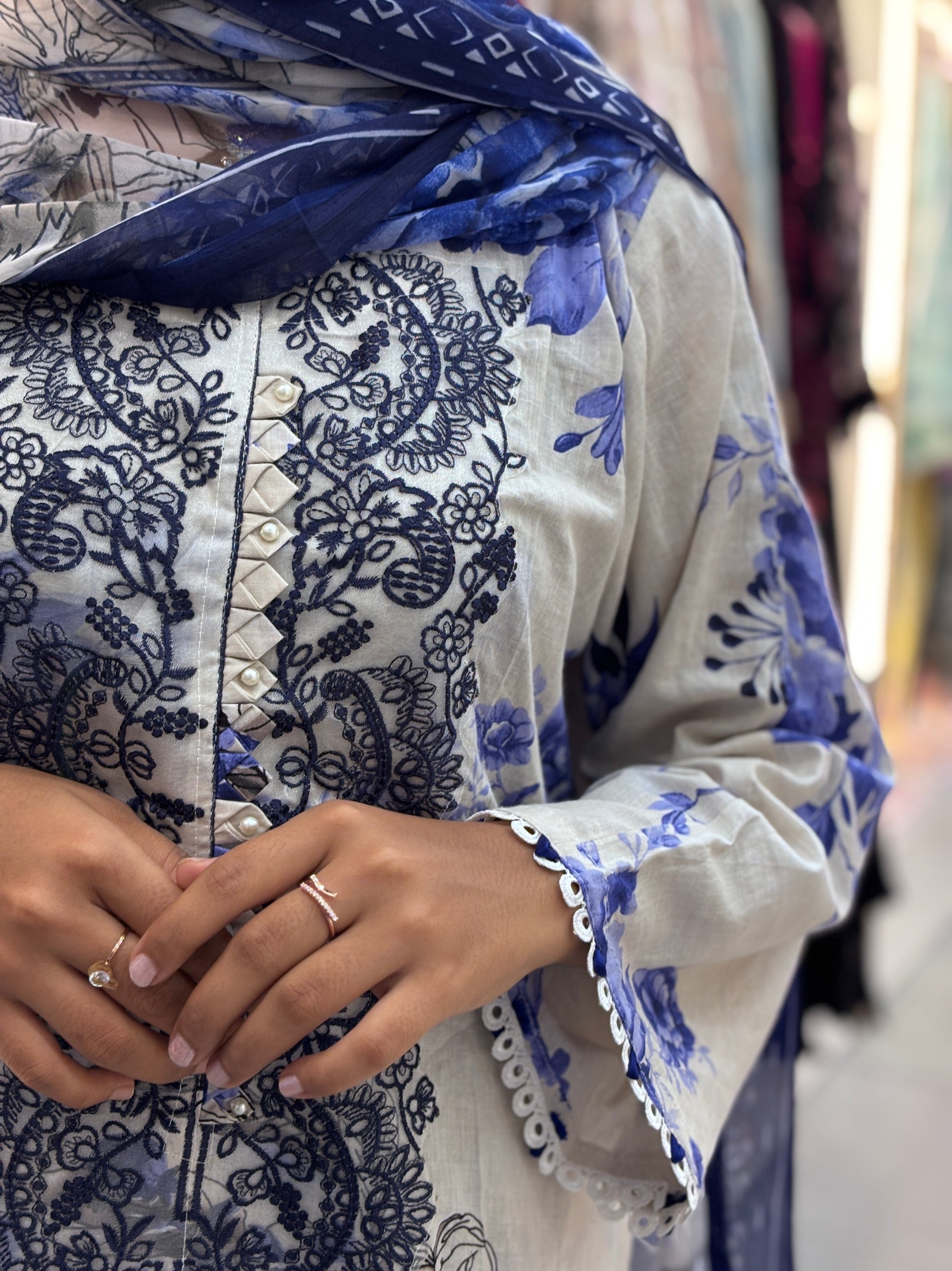 COTTON STITCHED SUIT