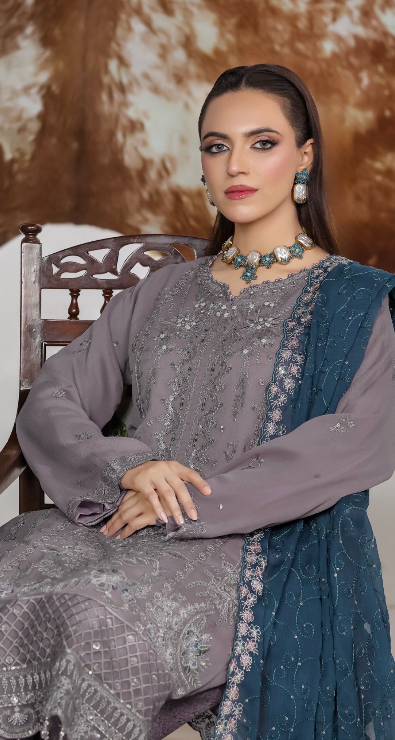 Nazaqat party wear