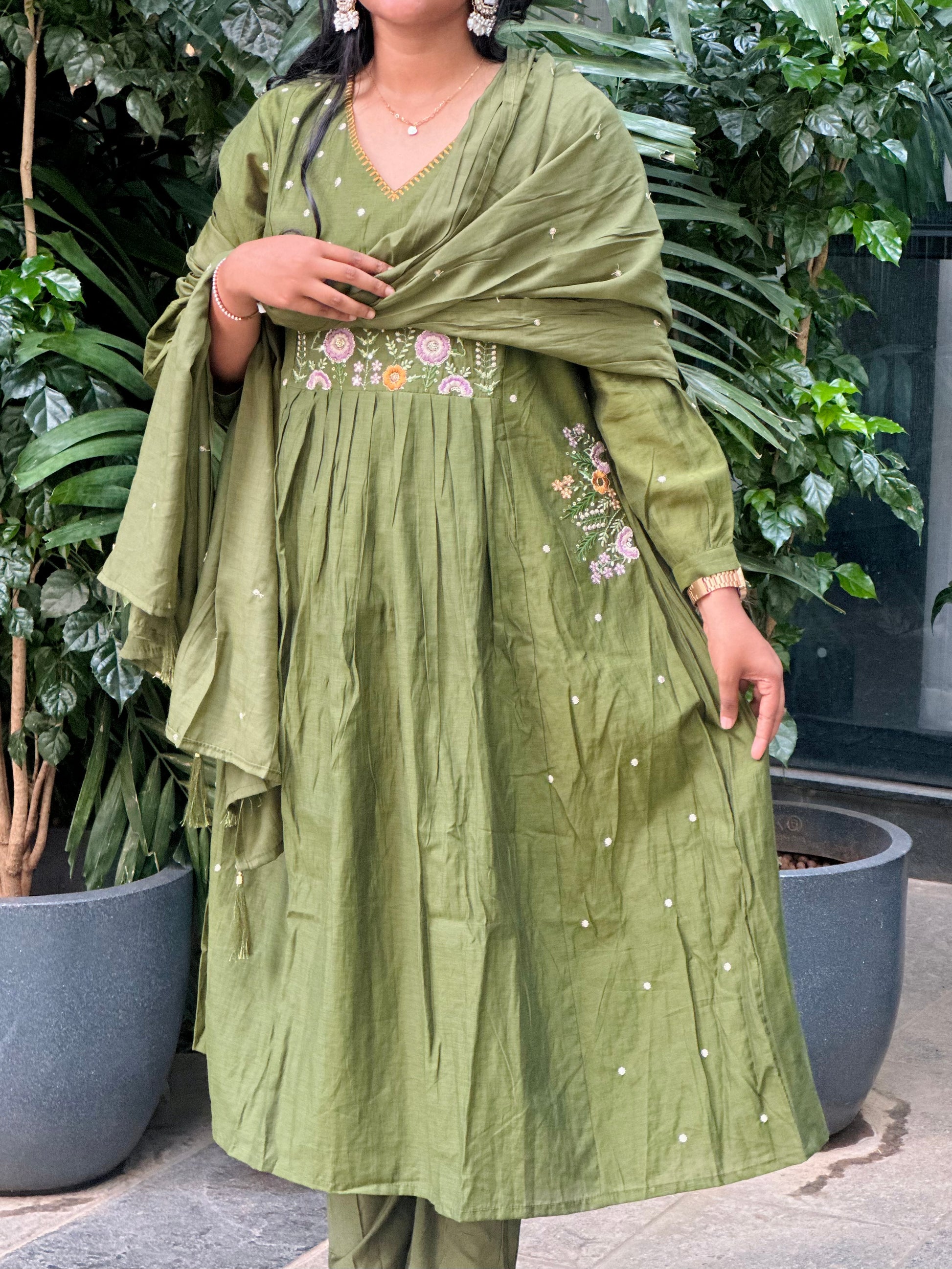 3 piece stitched suit