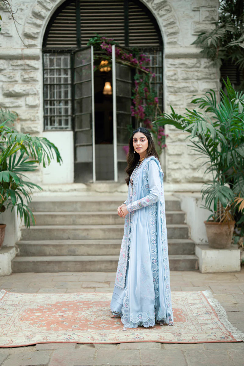 Qalamkar Luxury Lawn Suit