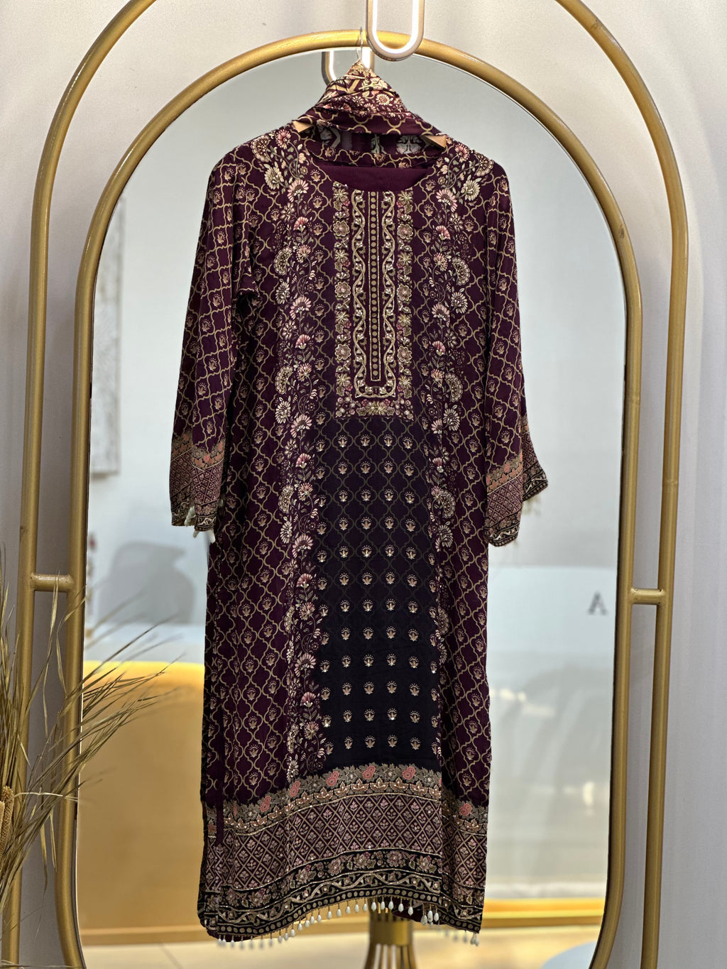 Crepe Silk Stitched Collection