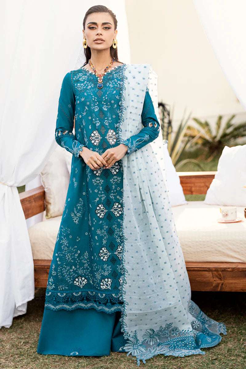 QALAMKAR Chikankari Stitched Suit
