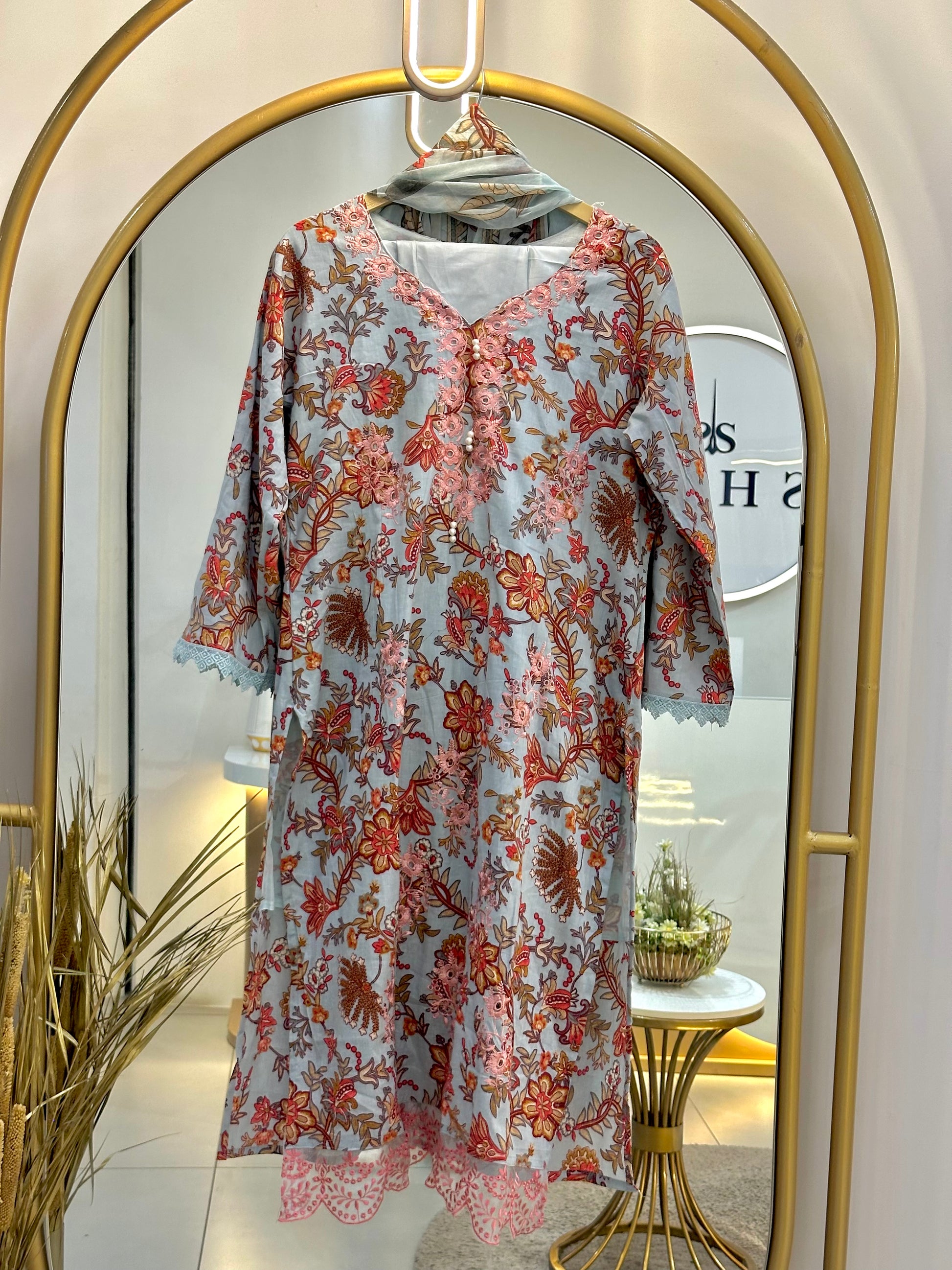COTTON STITCHED SUIT