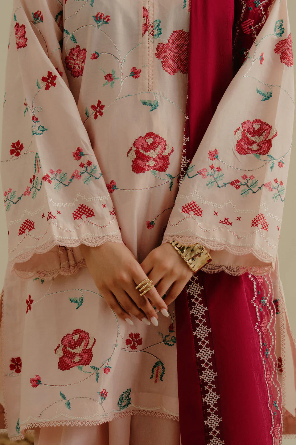 COCO Embroidered Lawn BY ZARA SHAHJAHAN