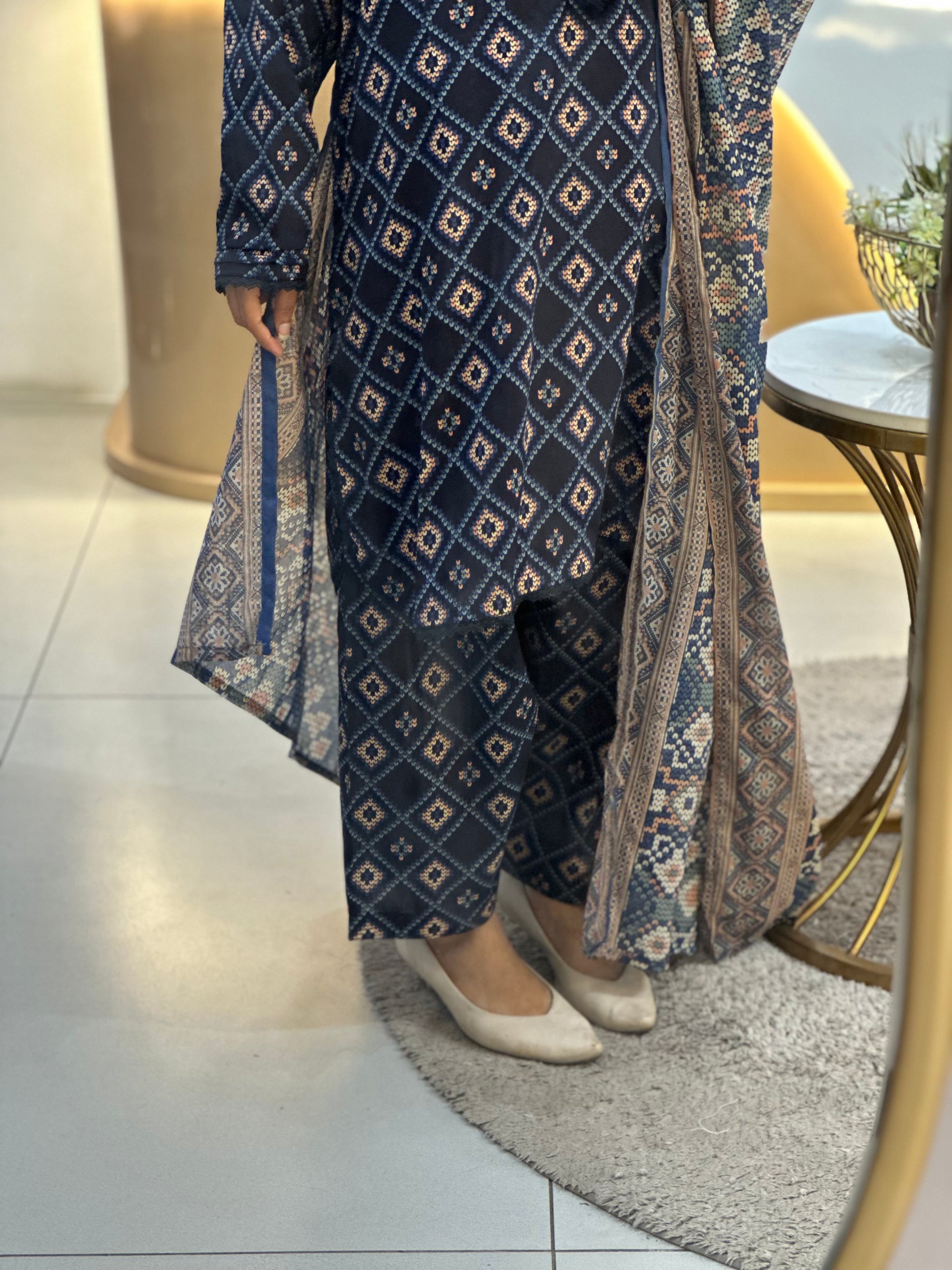 Sadabahar Printed Lawn