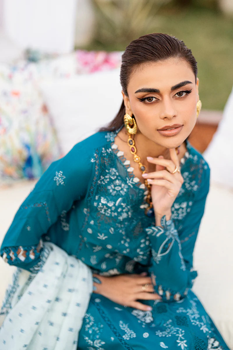 QALAMKAR Chikankari Stitched Suit