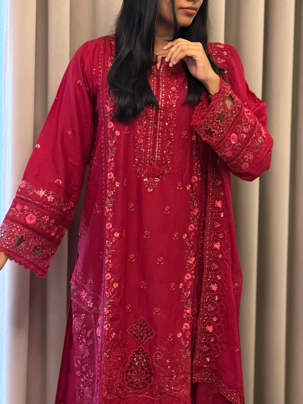 Sadabahar Luxury Stitched Suit