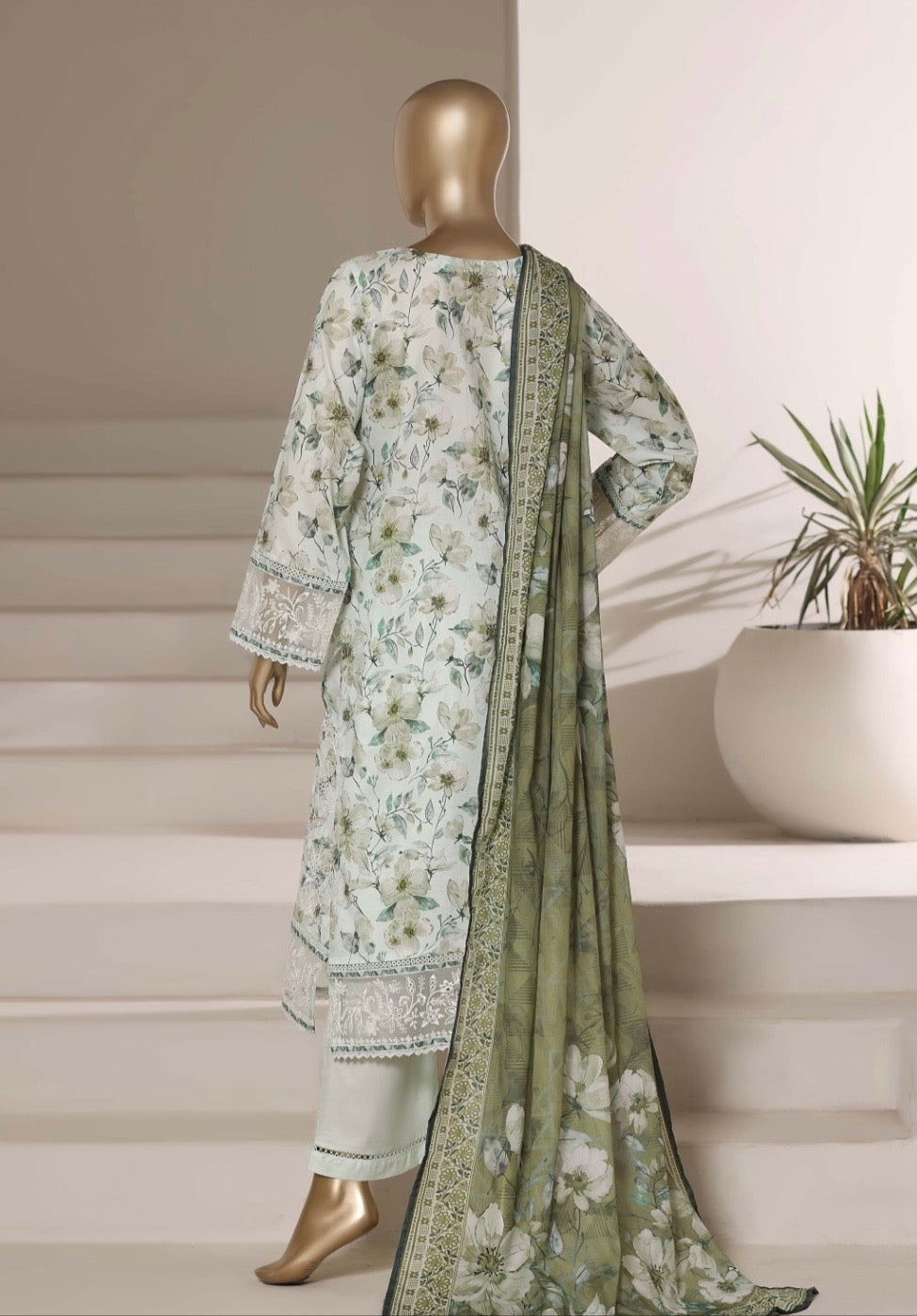 Sadabahar Embroidered Lawn