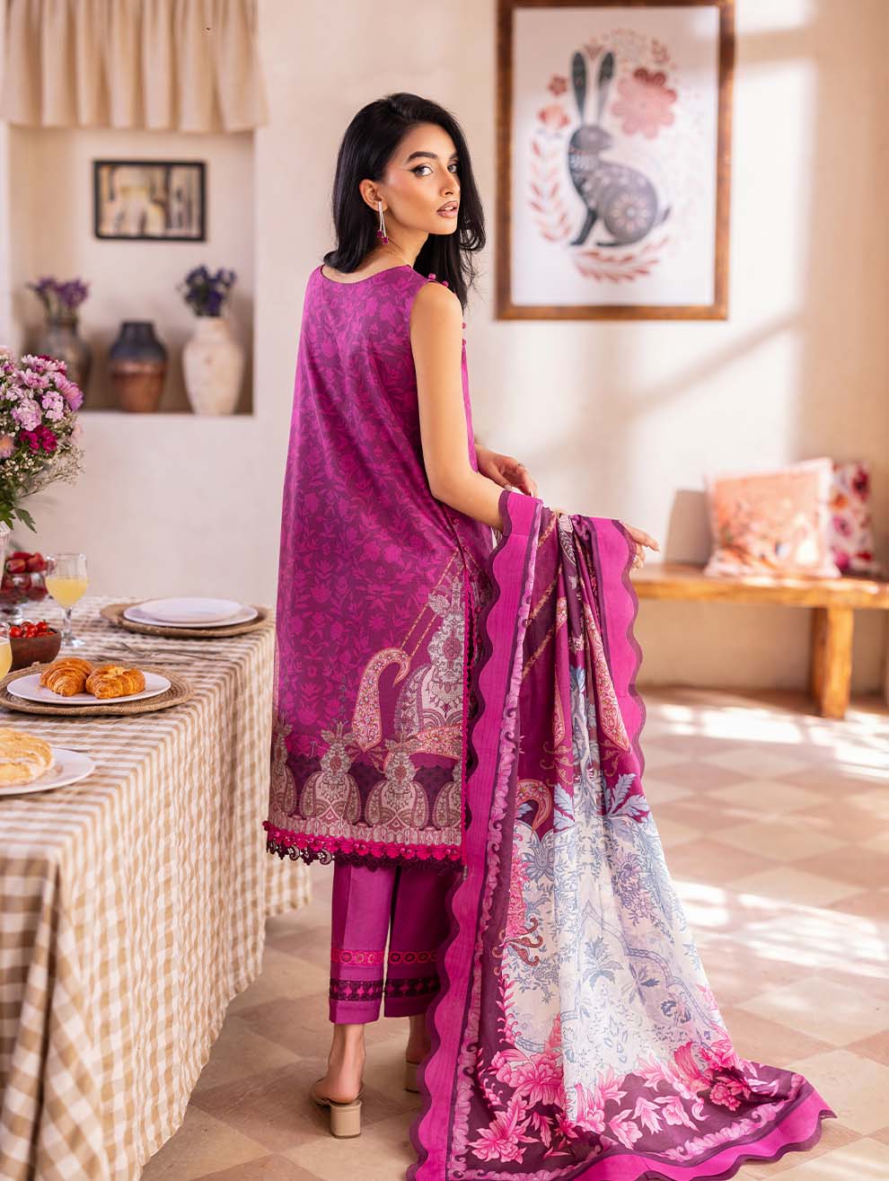 JADE URBANE Digital Printed Lawn -Unstitched