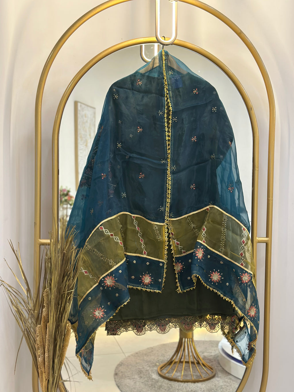 Organza Partywear Stitched