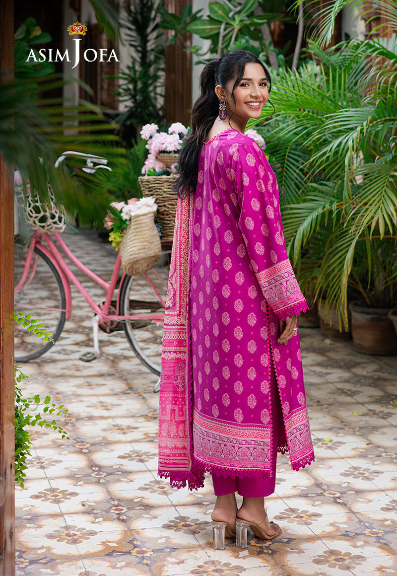 ASIM JOFA PRINTED LAWN 3 PC