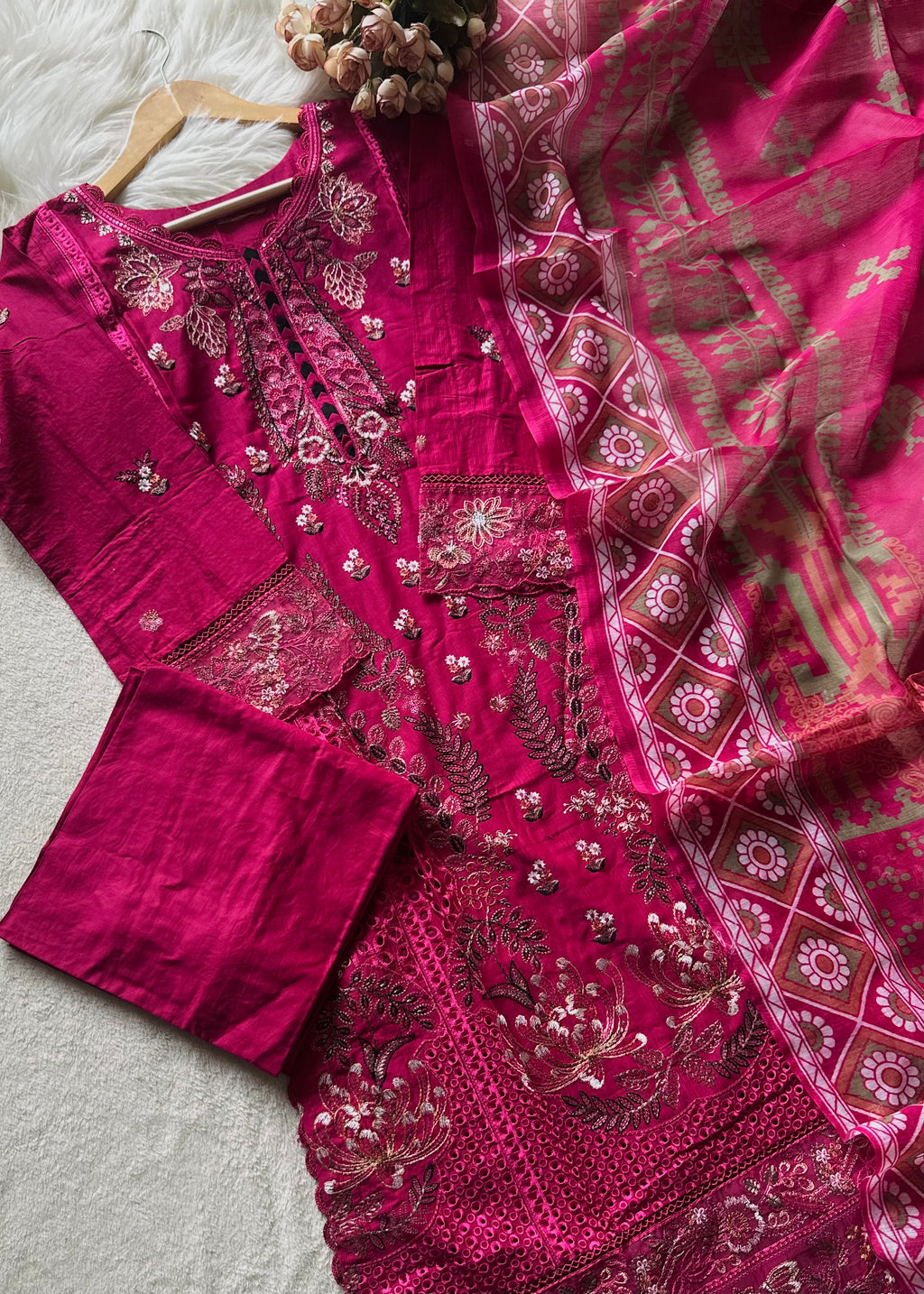 STITCHED PAKISTANI 3-PC SUIT