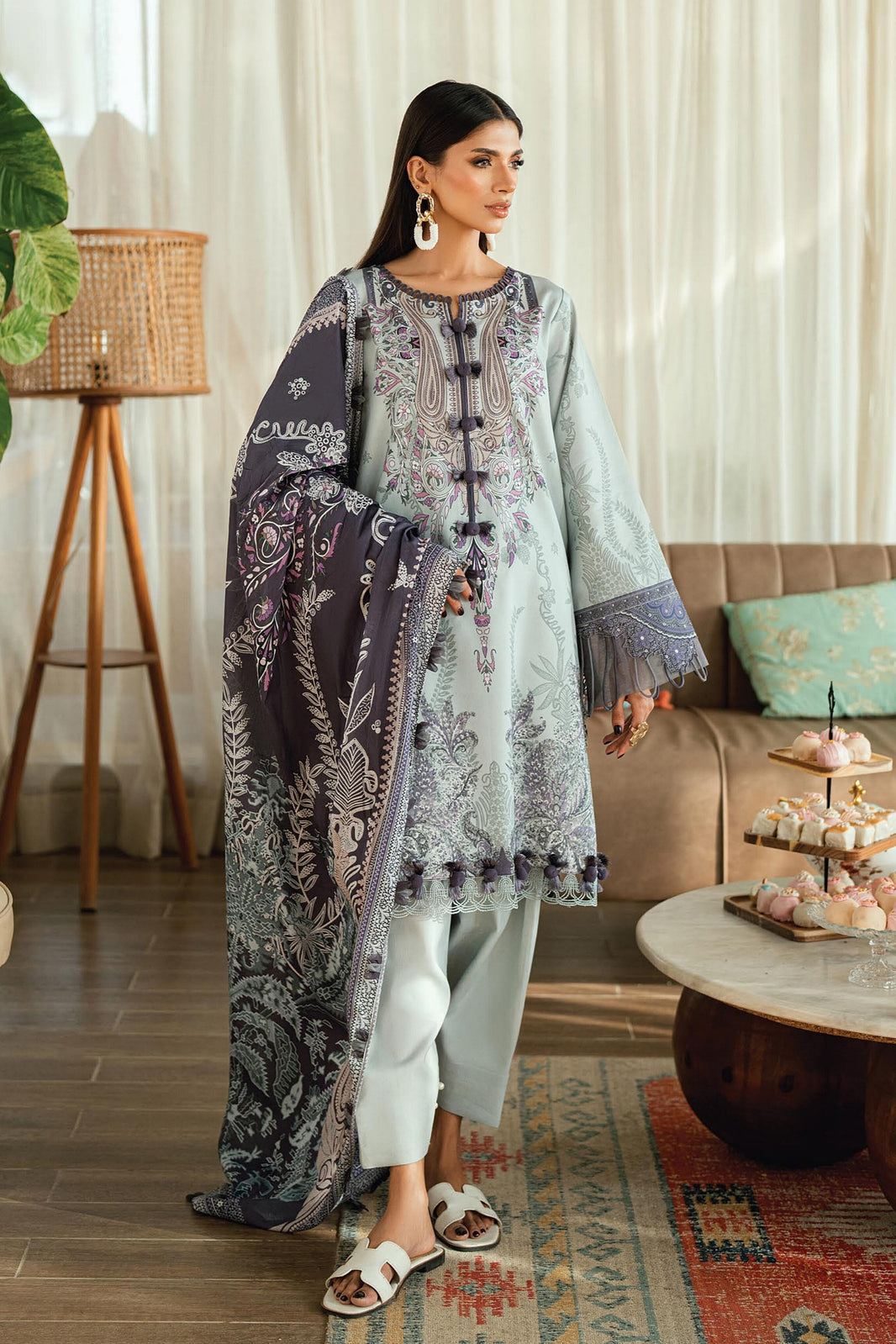 Jade Urbane Lawn Prints Unstitched