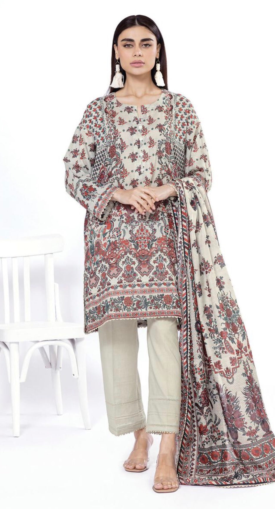 KHAADI Printed Unstitched