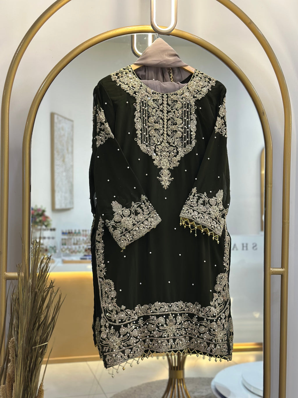 Georgette Partyweat Stitched