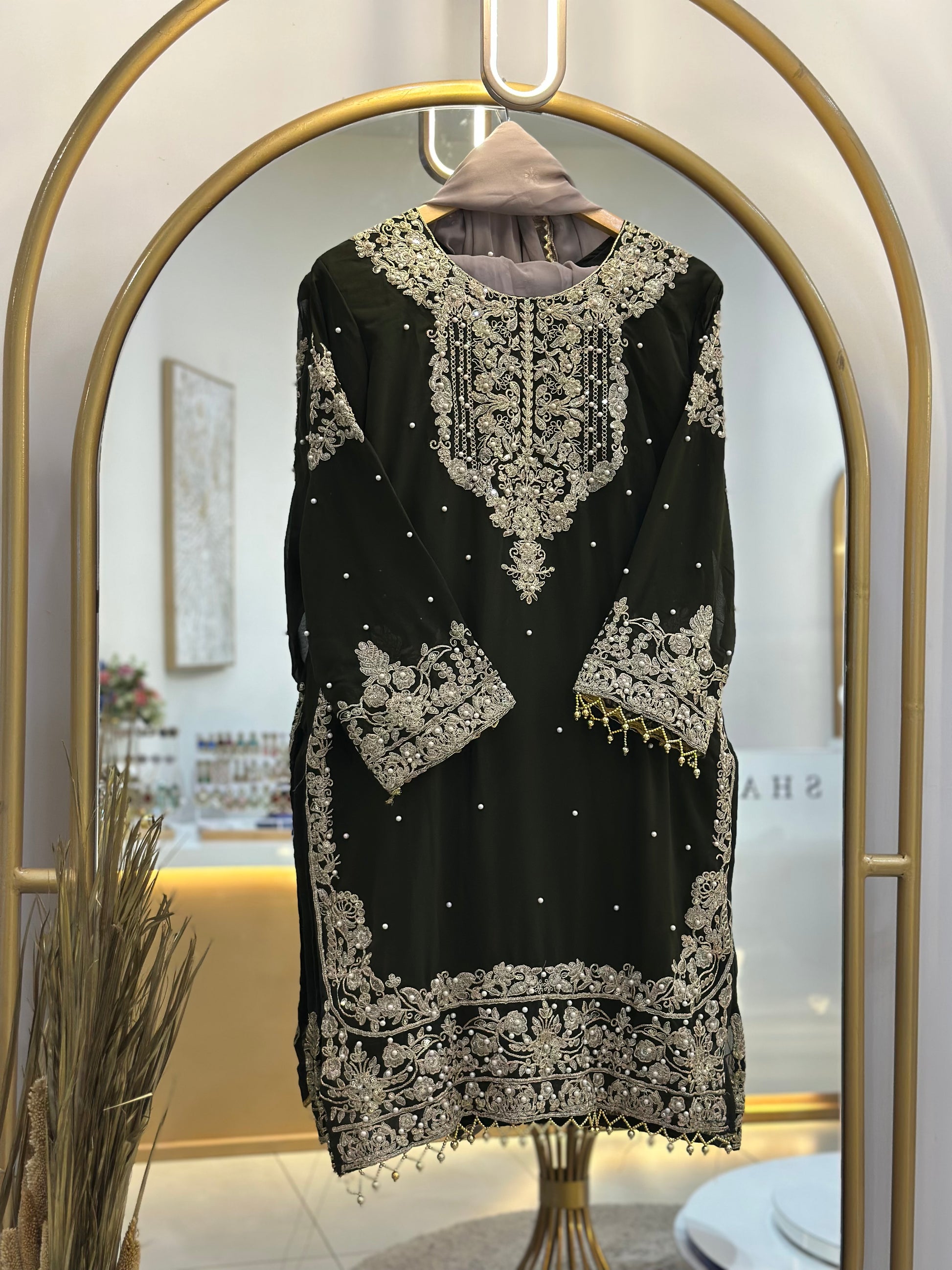 Georgette Partyweat Stitched