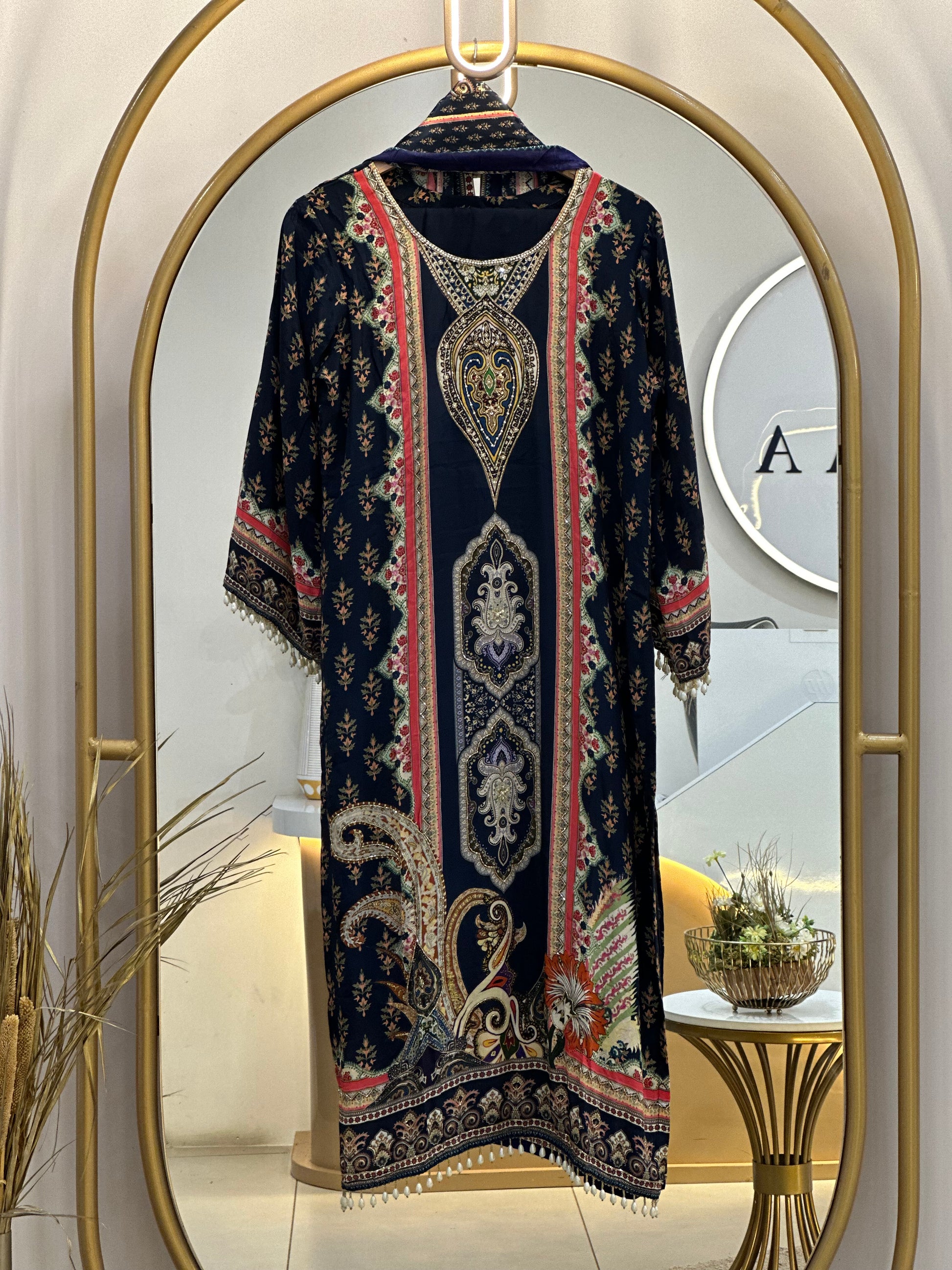 Crepe Silk Stitched Collection