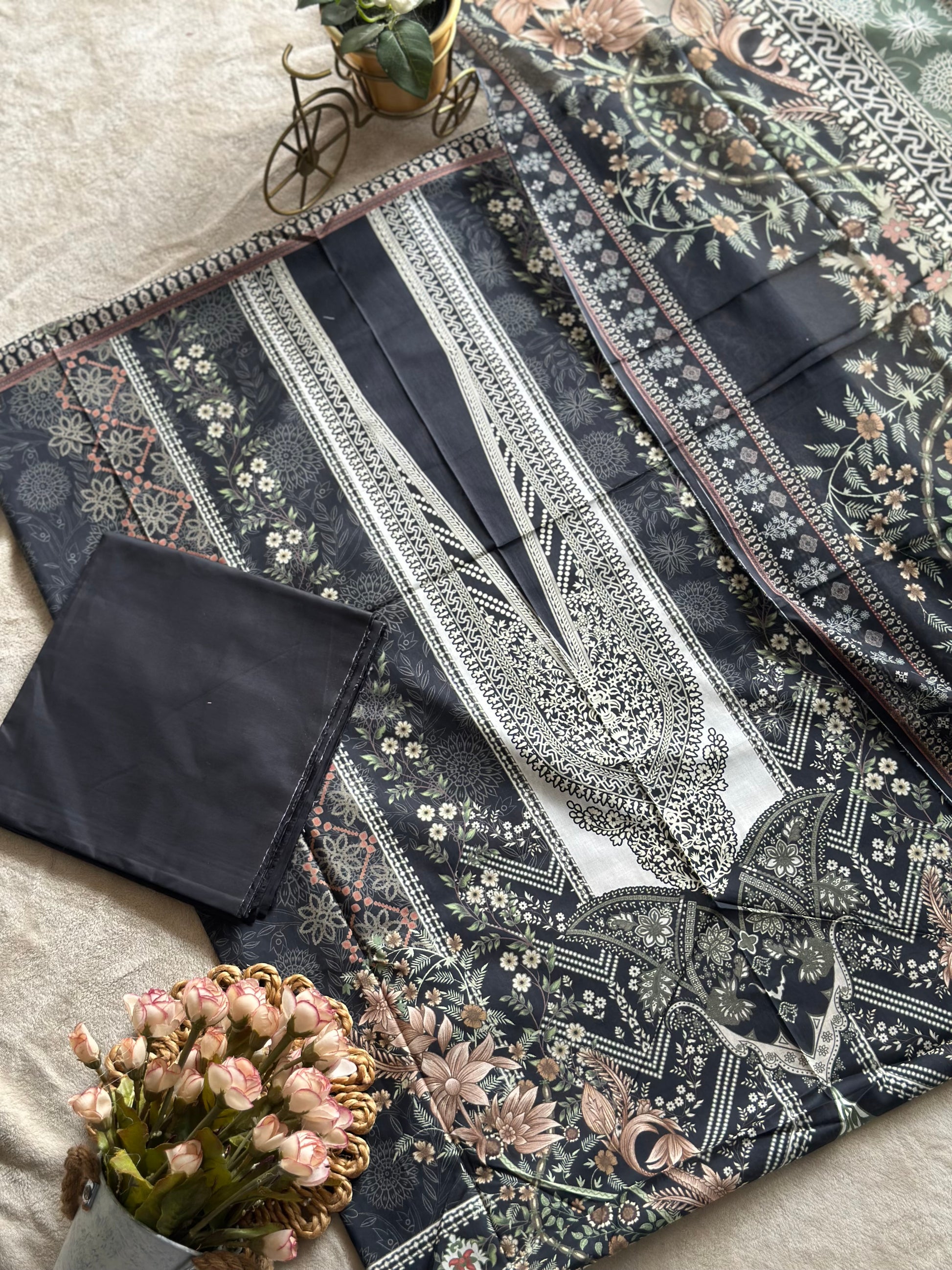 Jade Urbane Lawn Prints Unstitched
