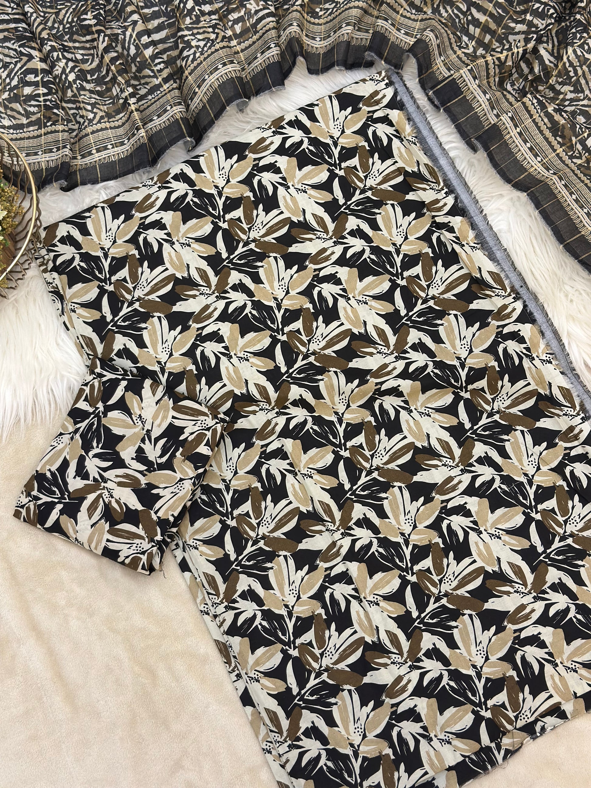 Binsaeed Printed Unstitched