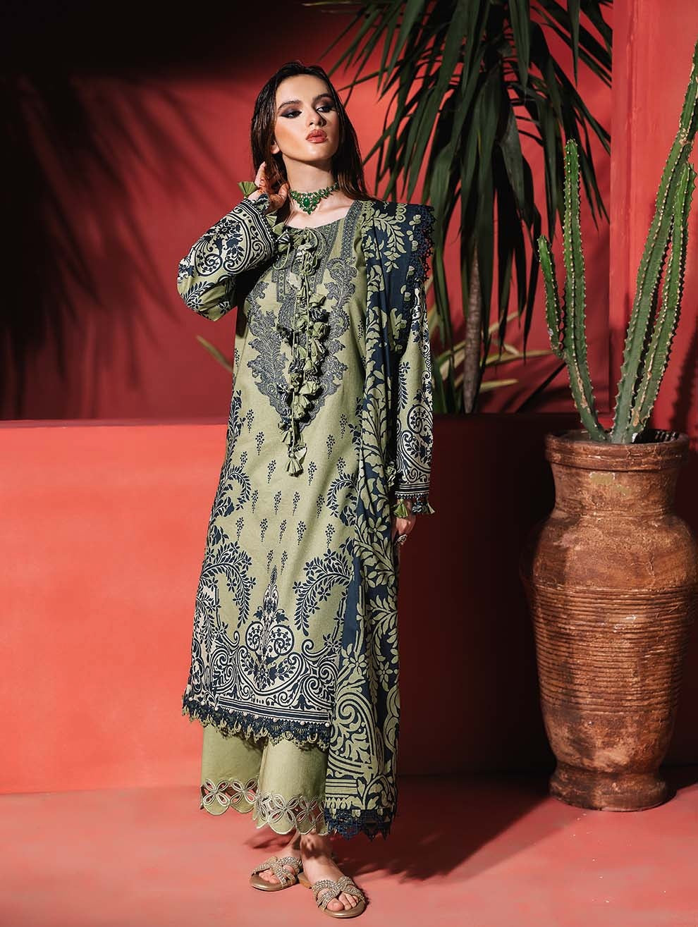 JADE URBANE EMBROIDERED LAWN COLLECTION- Unstitched