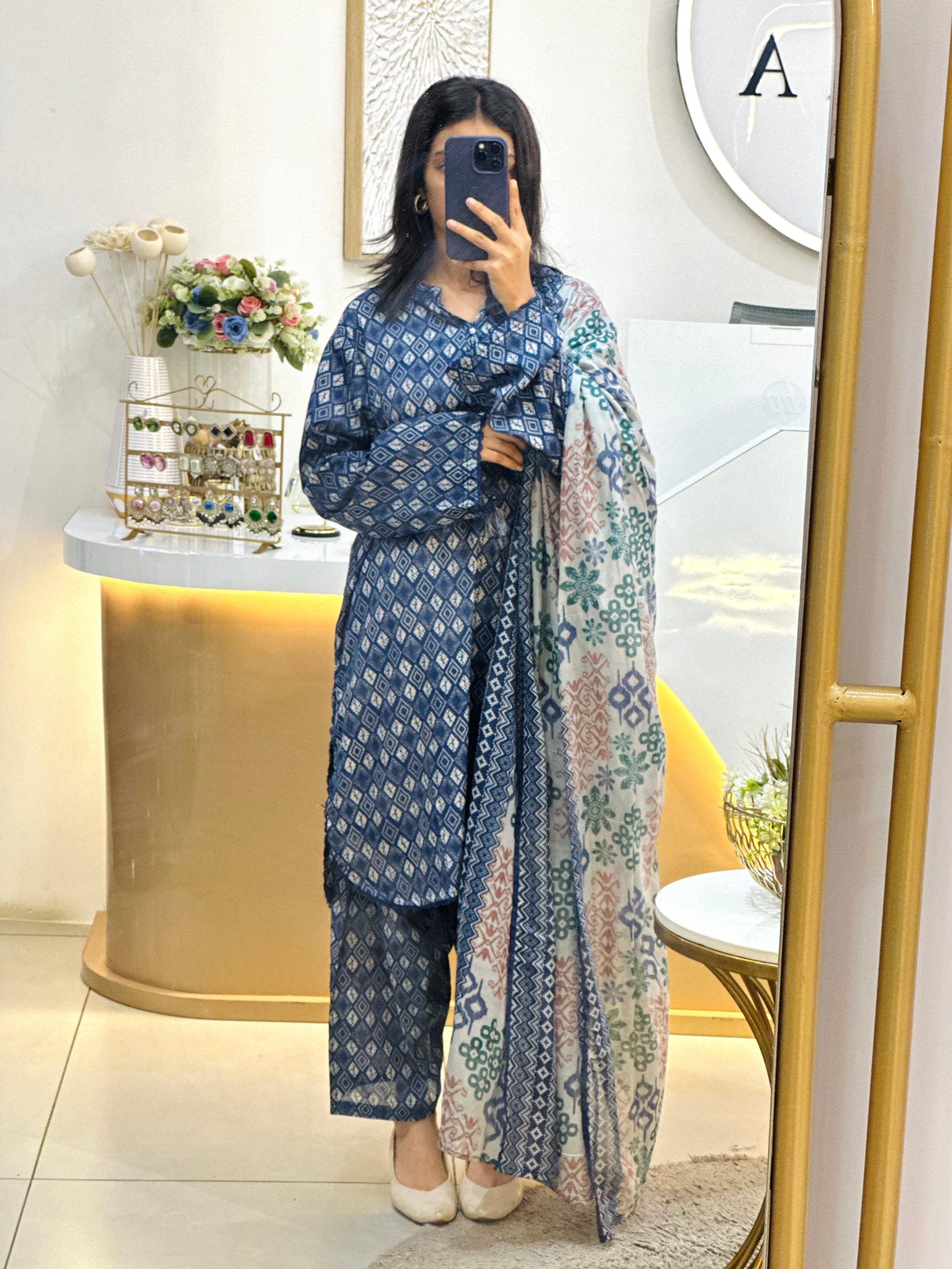 Sadabahar Printed Lawn